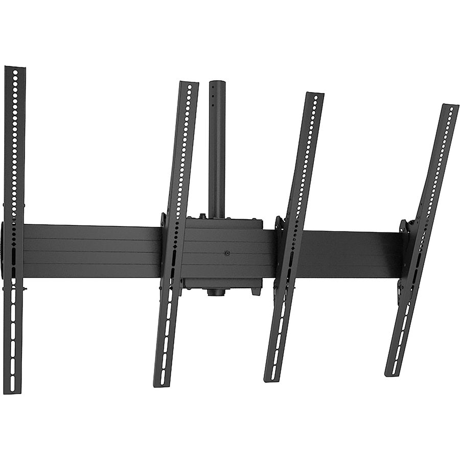 Chief Fusion 2x1 Menu Board Ceiling Display Mount - For Displays 40-55" - Black — LCM2X1UP