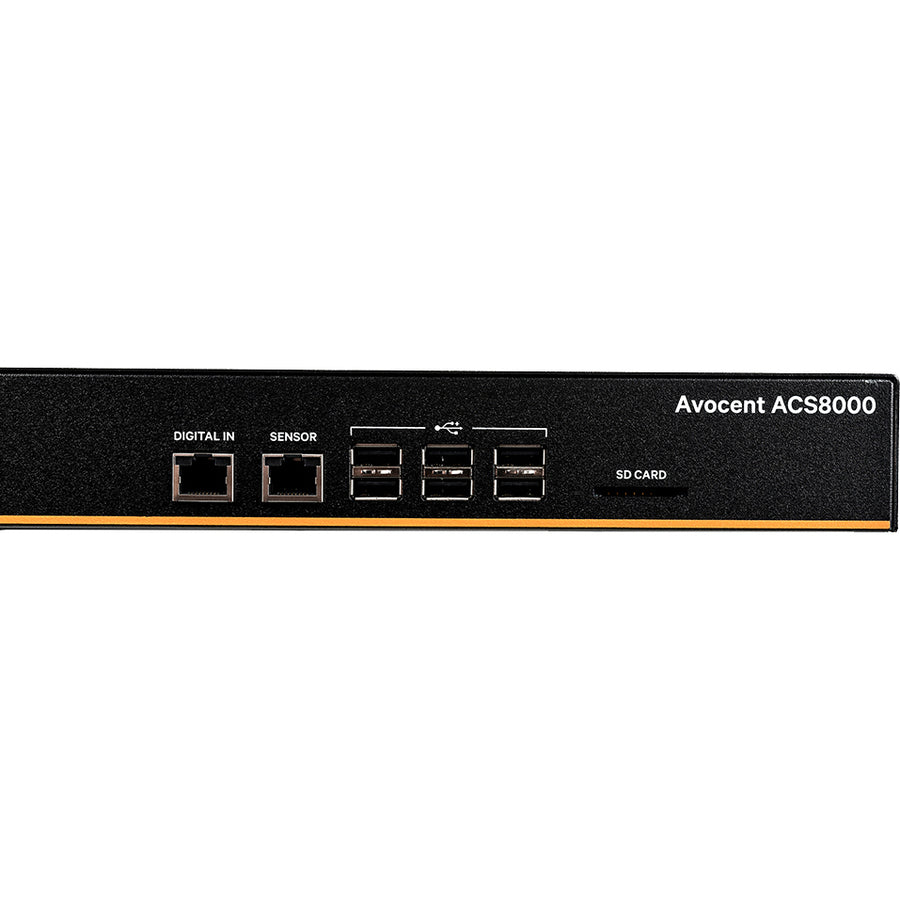 Vertiv Avocent 8-Port ACS8000 Console System with single AC Power Supply — ACS8008SAC-400