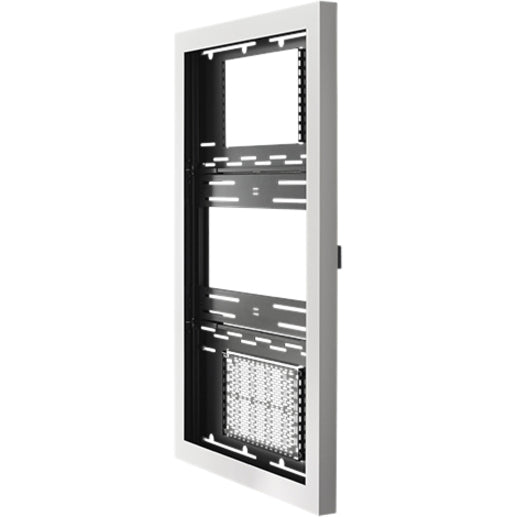Chief Impact On-Wall Kiosk - Portrait 55" White — LW55UWP