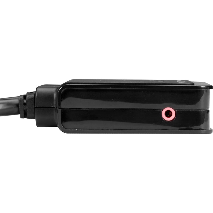 Black Box 2-Port 4K60 DisplayPort Cable KVM Switch — KV62-CBL