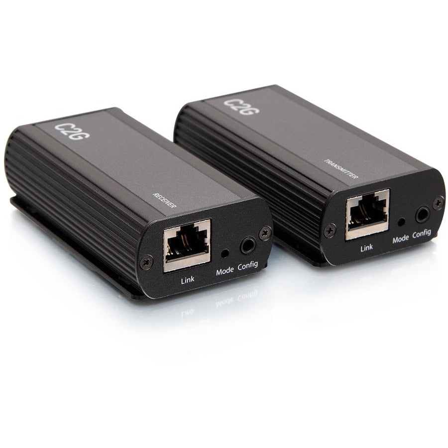 C2G 1-Port USB C Extender - Transmitter to Receiver Kit - USB 3.2 Gen 1 (5GBPS) - USB-C to RJ-45 — C2G54278