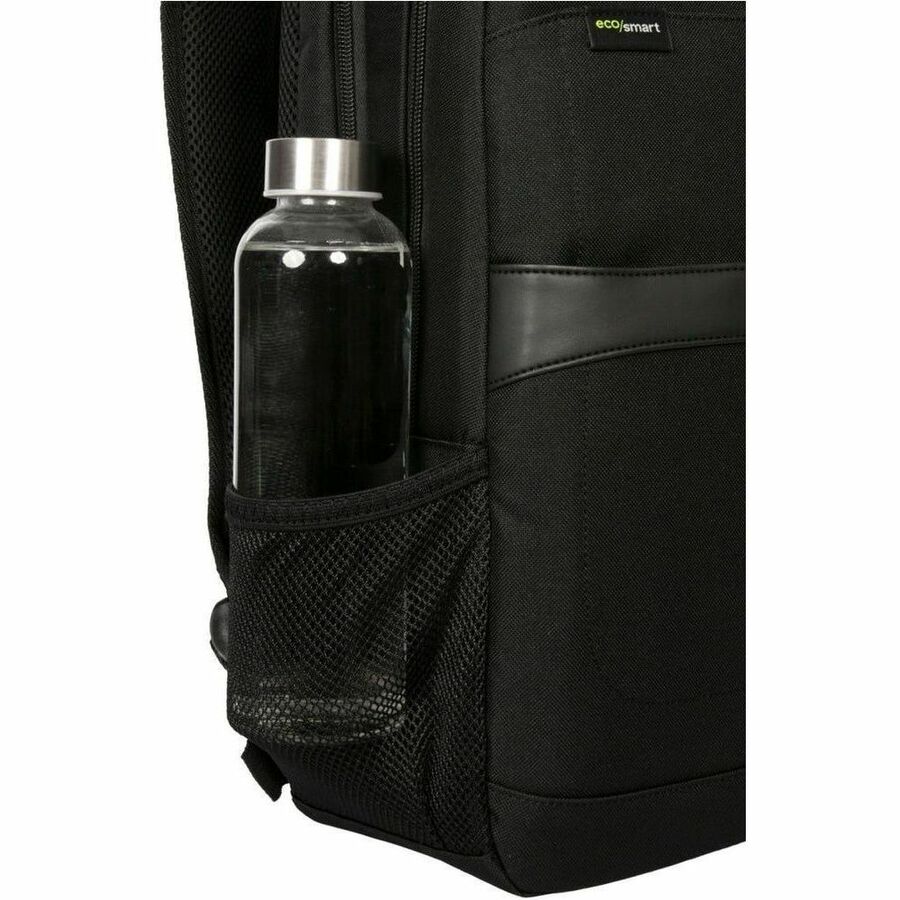 Targus GeoLite EcoSmart TSB962GL Carrying Case (Backpack) for 12" to 16" Notebook, Water Bottle, Umbrella, Travel - Black — TSB962GL