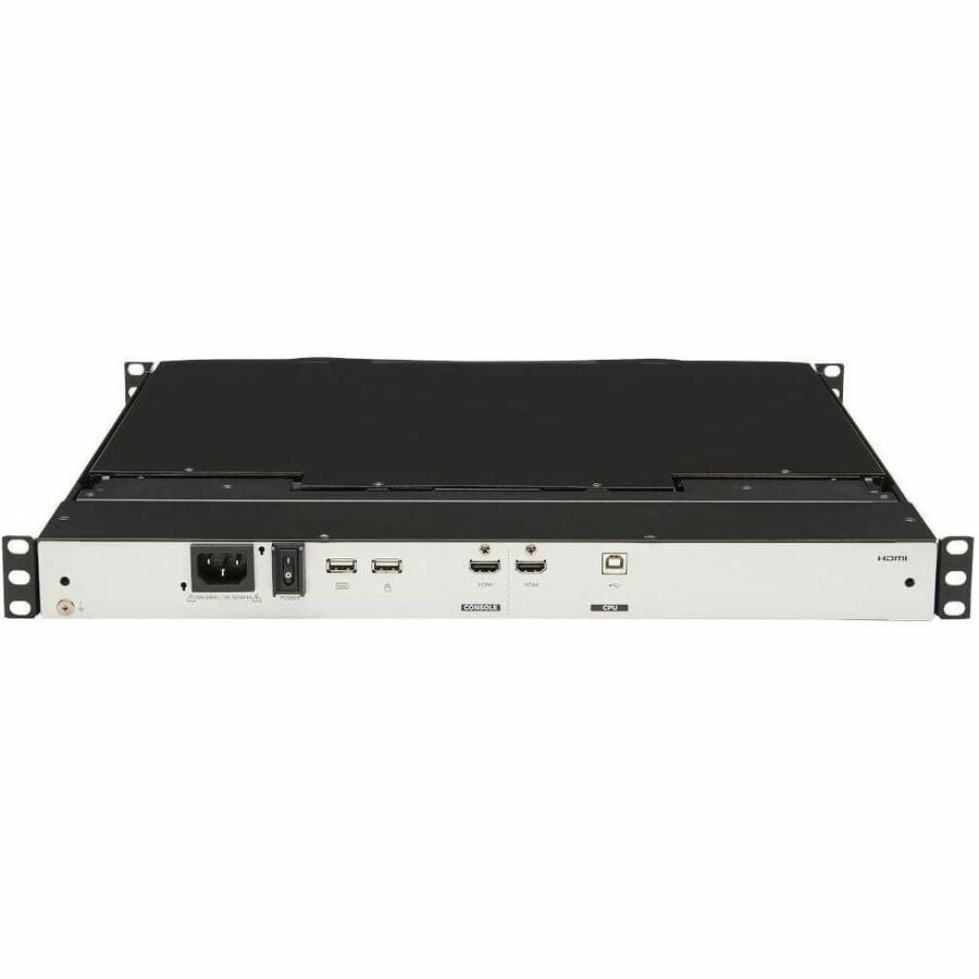Eaton Tripp Lite Series 1U Rack-Mount Short-Depth HDMI KVM Console with 18.5 in. LCD, TAA — B021-SWHD-K