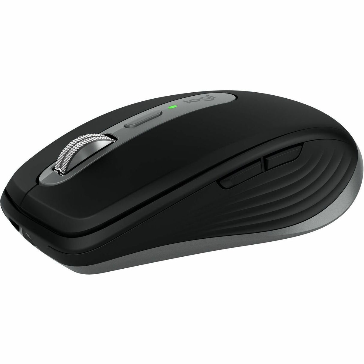 Logitech MX Anywhere 3S for Mac, Compact Wireless Bluetooth Mouse, 8K DPI Any-Surface Tracking, Quiet Clicks, USB C, Space Grey — 910-006945