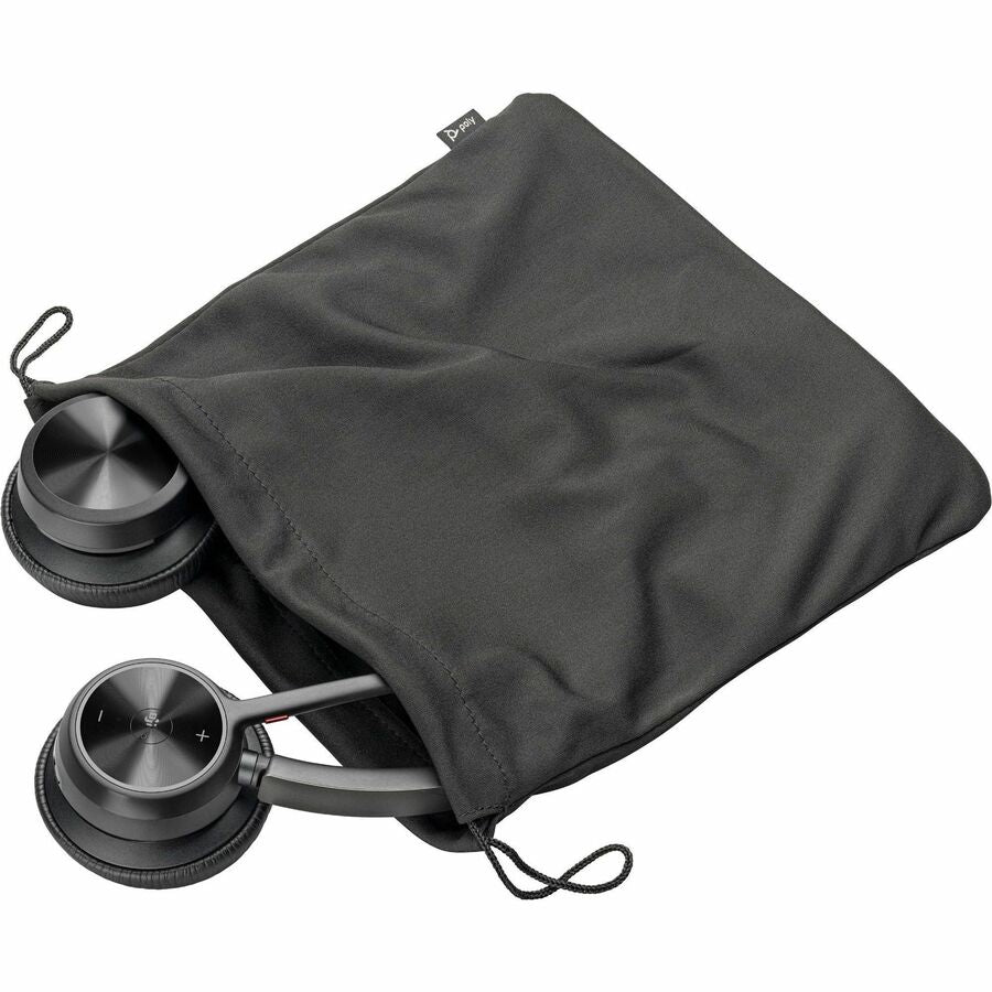 Poly Voyager 4320-M Microsoft Teams Certified Headset + BT700 Dongle + Charging Stand — 77Z32AA