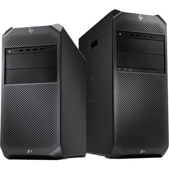 HP Z4 G5 Workstation - 1 Xeon w5-2445 - vPro Technology - 16 GB - 512 GB SSD - Tower - Black - Smart Buy — 805C4UT#ABA