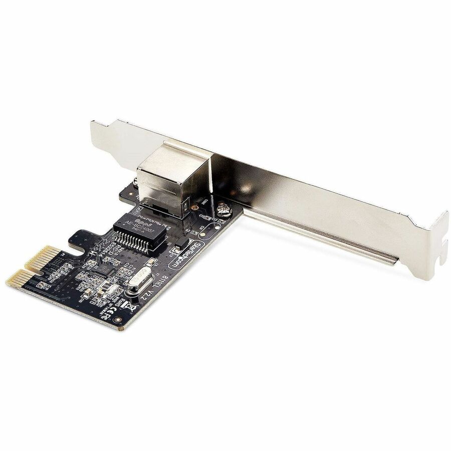 StarTech.com 1-Port Gigabit PCIe Network Adapter Card, 10/100/1000Mbps NIC, Realtek RTL8111H, TAA Compliant — ST1000SPEX2T