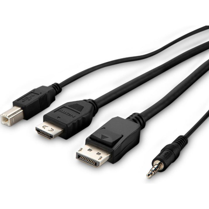 Belkin TAA (1) DVI to HDMI (1) DP-DP/USB/AUD CBL — F1DN2CC-DHPP6t