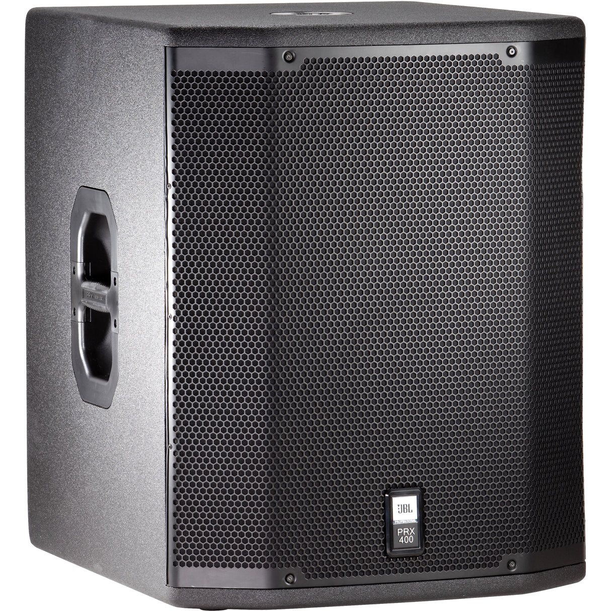 JBL Professional PRX418S Indoor Pole Mount, Floor Standing Woofer - 1600 W RMS - Black — PRX418S