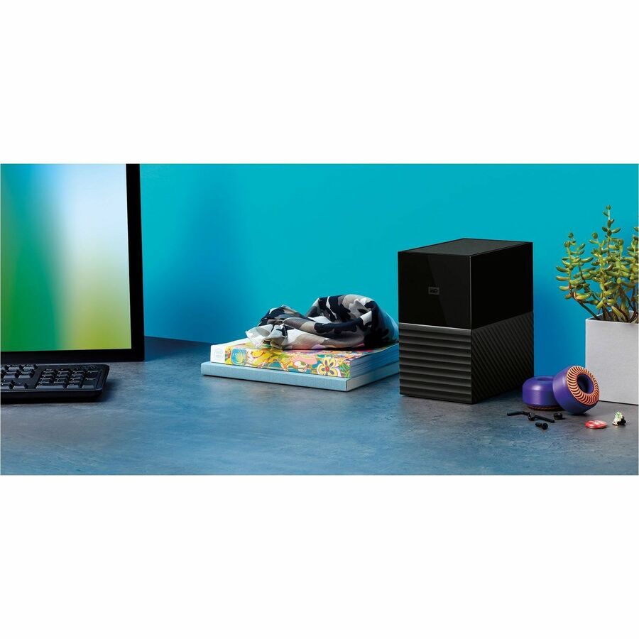 WD My Book Duo Desktop RAID Storage — WDBFBE0280JBK-NESN