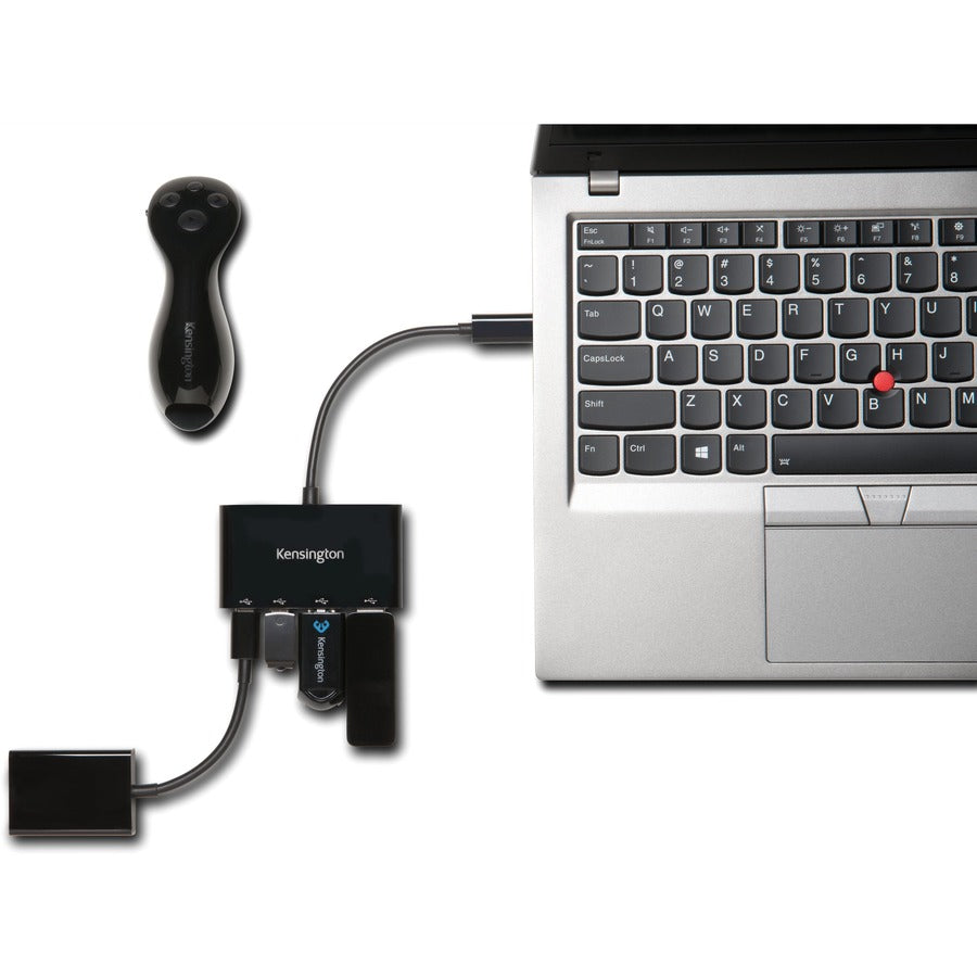 Kensington CH1000 USB-C 4-Port Hub — K39124WW