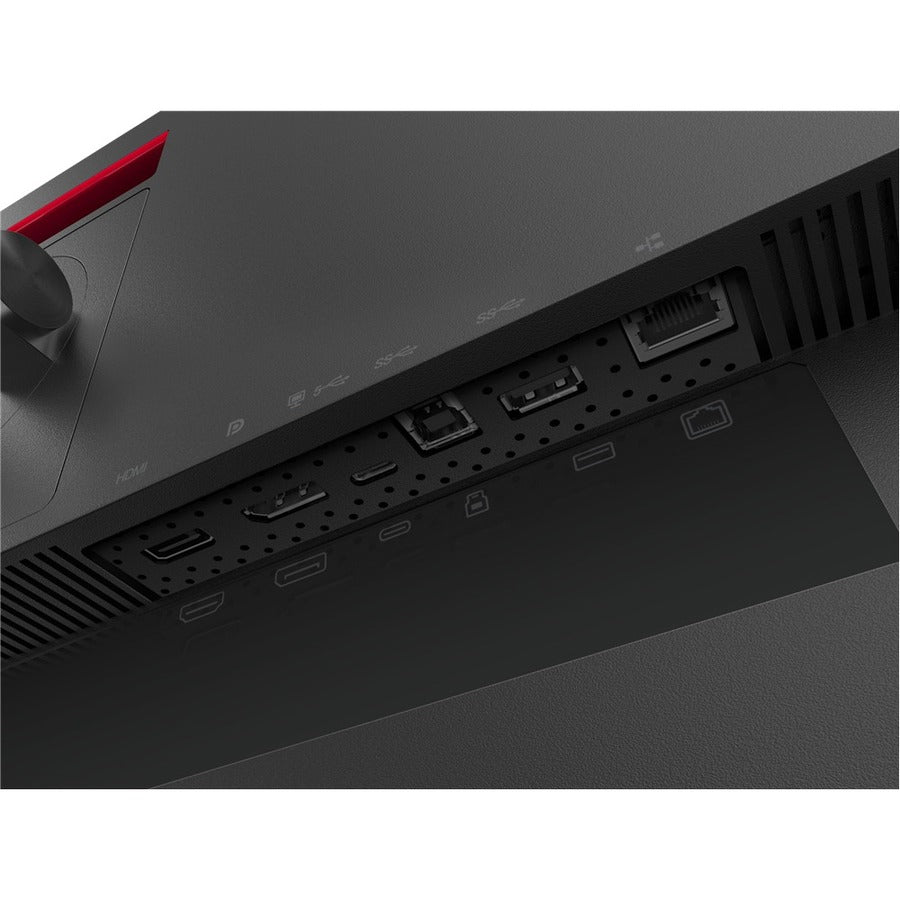 Lenovo ThinkVision P32P-20 32" Class 4K UHD LCD Monitor - 16:9 - Raven Black — 62A2GAR2US