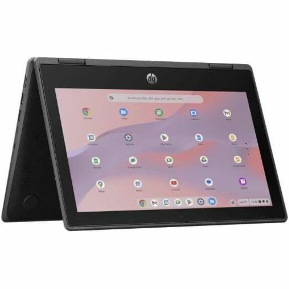 HP Fortis Flip G1i 11.6" Touchscreen Convertible 2 in 1 Notebook - HD - Intel N-Series N150 - 4 GB - 128 GB Flash Memory - Jet Black - Smart Buy — B86C9UT#ABA