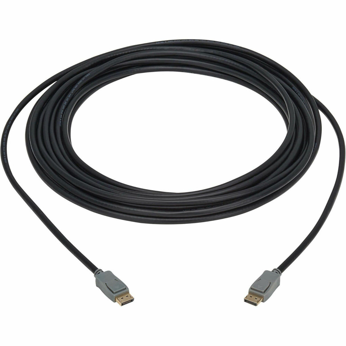 Eaton Tripp Lite Series DisplayPort Cable with Latching Connectors (M/M), 4K 60 Hz, HBR2, 4:4:4, HDCP 2.2, 35 ft. (10.7 m), Black — P580-035-4K6
