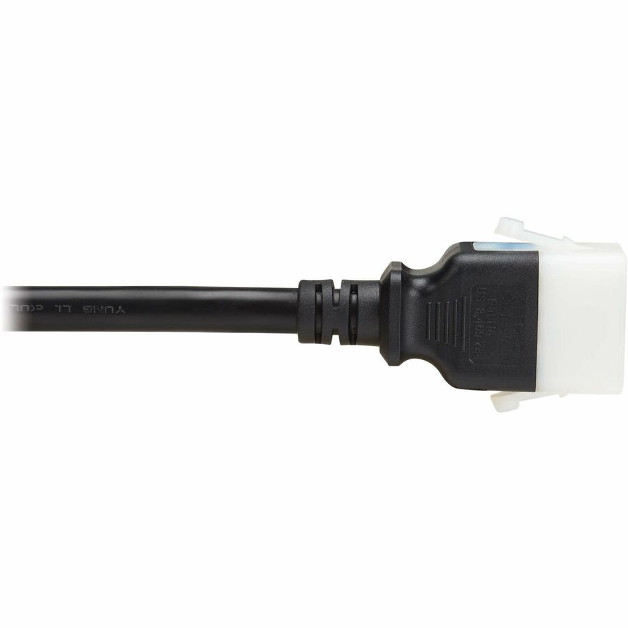 Eaton Tripp Lite Series PDU Power Cords, C19 to P-Lock C20 - Heavy-Duty, 20A, 250V, 12 AWG, 4 ft. (1.2 m), Black, 6 Pack — P036-E04-6