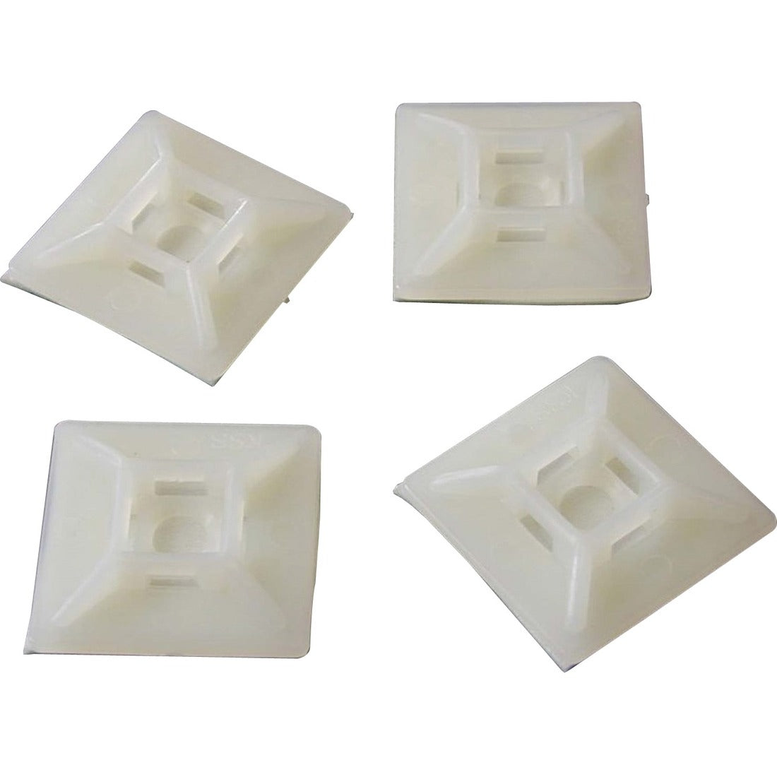 StarTech.com Self-adhesive Nylon Cable Tie Mounts - Pkg of 100 — HC102