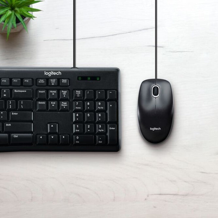 MK200 Media Corded Keyboard and Mouse Combo — 920-002714