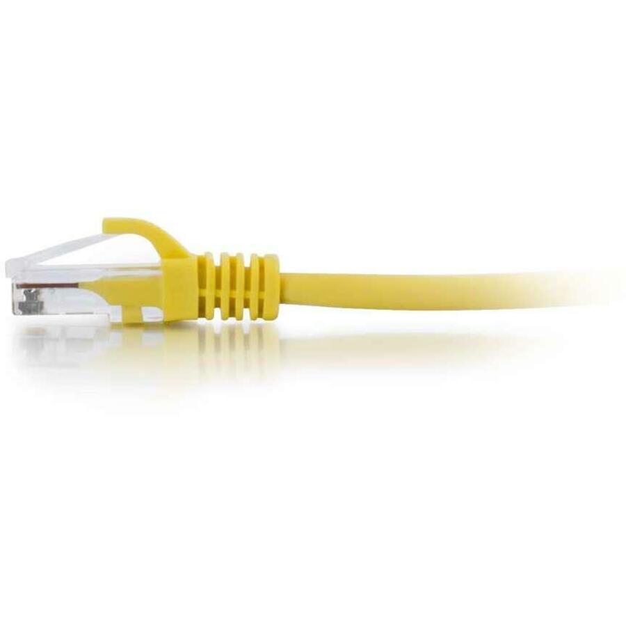 C2G 25ft Cat6 Ethernet Cable - Snagless Unshielded (UTP) - Yellow — 27195
