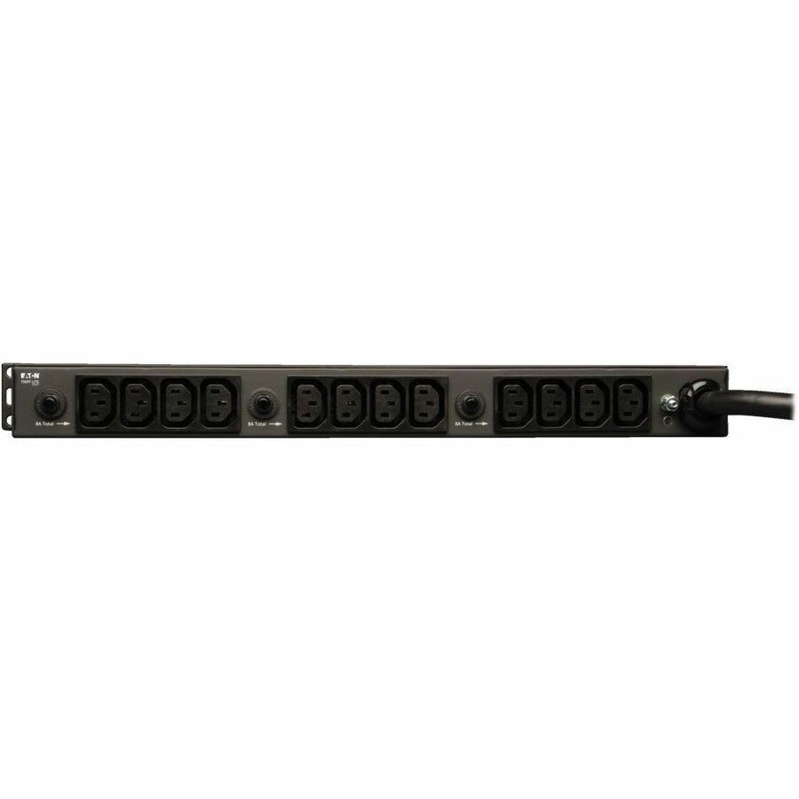 Eaton Tripp Lite Series 5.8kW 200-240V Single-Phase Basic PDU - 16 C13 & 4 C19 Outlets, L6-30P Input, 15 ft. (4.6 m) Cord, 1U Rack-Mount — PDU1230