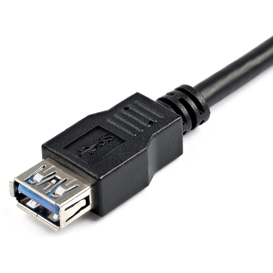 StarTech.com 2m Black SuperSpeed USB 3.0 (5Gbps) Extension Cable A to A - M/F — USB3SEXT2MBK