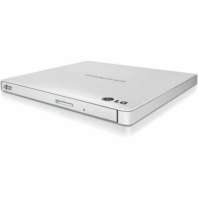 LG GP65NW60 Portable DVD-Writer - External - White — GP65NW60
