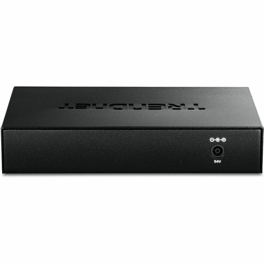 TRENDnet 8-Port Gigabit GREENnet PoE+ Switch, 4 x Gigabit PoE-PoE+ Ports, 4 x Gigabit Ports, 61W Power Budget, 16 Gbps Switch Capacity, Ethernet Unmanaged Switch, Lifetime Protection, Black, TPE-TG44G — TPE-TG44g