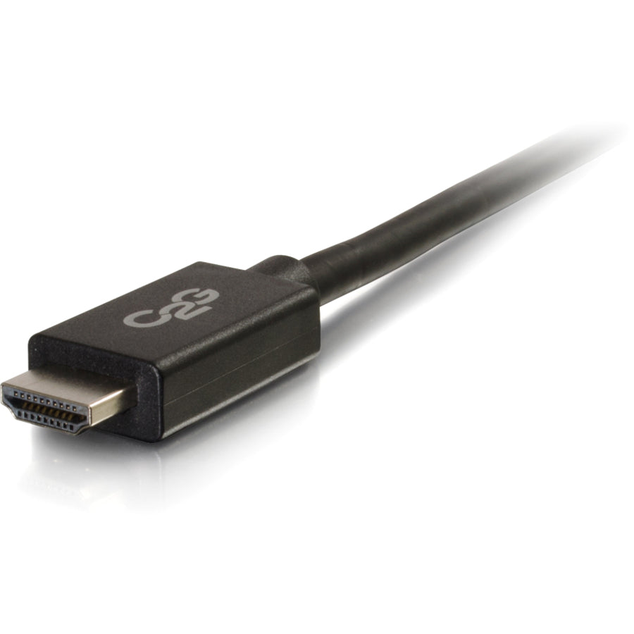 C2G DisplayPort Male to HDMI Male Adapter Cable - 6ft, 1080p Resolution, 30V - Black — 54326