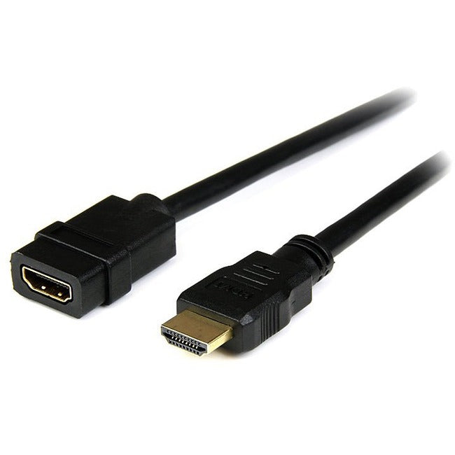 StarTech.com 2m HDMI Extension Cable, HDMI Male to Female Cable, 4K HDMI Cable Extender, 4K UHD HDMI Cable with Ethernet M/F, HDMI 1.4 — HDEXT2M