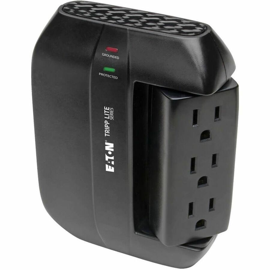 Eaton Tripp Lite Series Protect It! Surge Protector with 3 Rotatable Outlets, 3 Stationary, side facing Outlets, Direct-Plug In, 1200 Joules — SWIVEL6