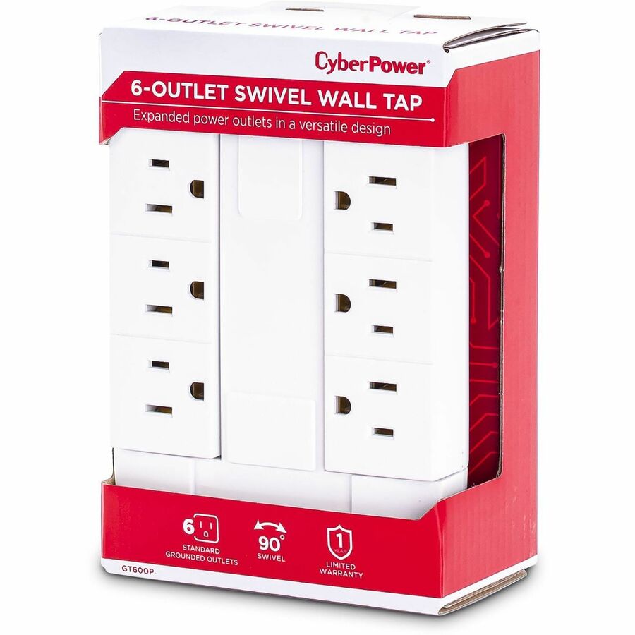 CyberPower GT600P Wall Tap Outlet — GT600P