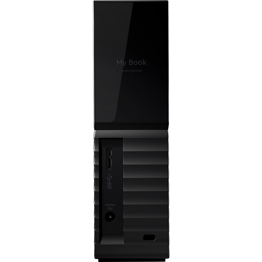 WD My Book 4TB USB 3.0 desktop hard drive with password protection and auto backup software — WDBBGB0040HBK-NESN