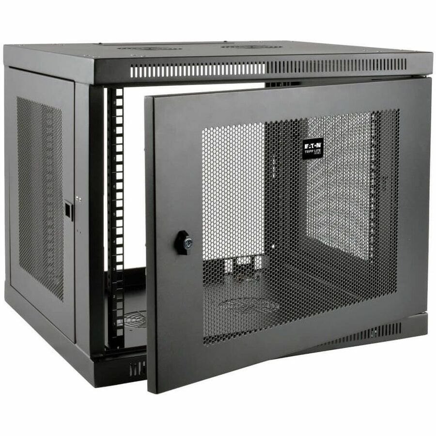 Eaton Tripp Lite Series SmartRack 9U Low-Profile Switch-Depth-Plus Wall-Mount Mini Rack Enclosure — SRW9UDP