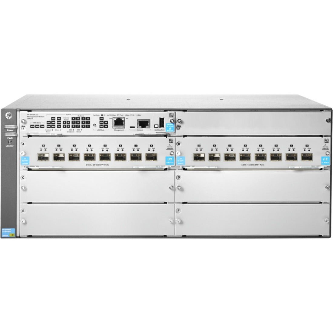 HPE 5406R 16-port SFP+ (No PSU) v3 zl2 Switch — JL095A