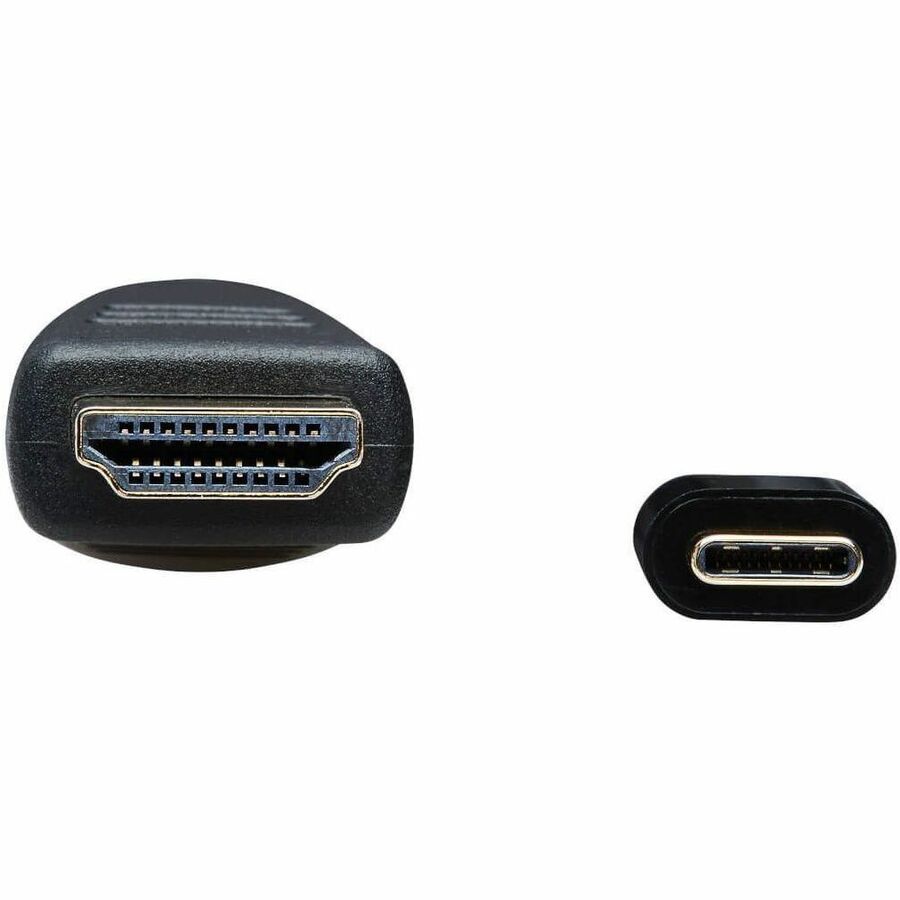 Eaton Tripp Lite Series USB-C to HDMI Active Adapter Cable (M/M), 4K 60 Hz, 4:4:4, HDCP 2.2, Mid-Cable Adapter, Black, 10 ft. (3.1 m) — U444-010-H4K6BM