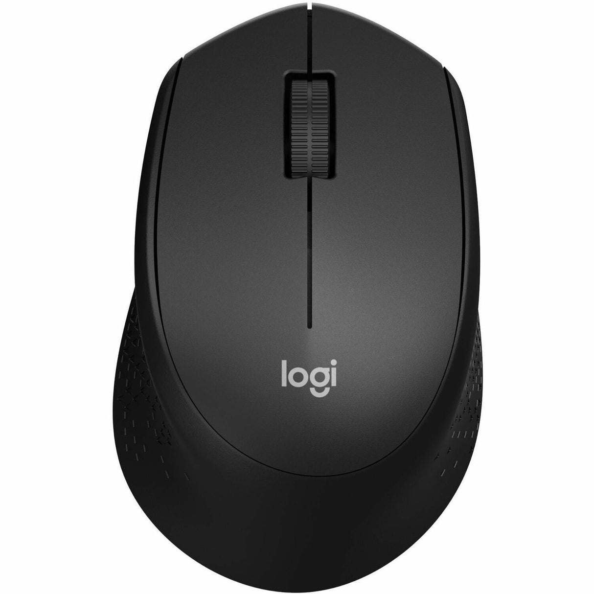 Logitech M330 SILENT PLUS Wireless Mouse, 2.4GHz with USB Receiver, Optical Tracking, Quiet & Lightweight, Black — 910-004905