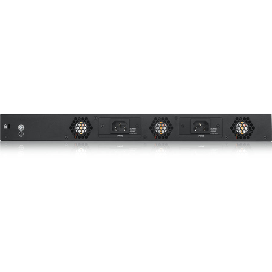 ZYXEL XS3800-28 24-port 10G Multi-Gigabit L3 Managed Aggregation Switch with 16 SFP+ 10G Ports, 8 10G Combo (SFP+/RJ-45) Ports and 4 10G Ethernet Ports — XS3800-28