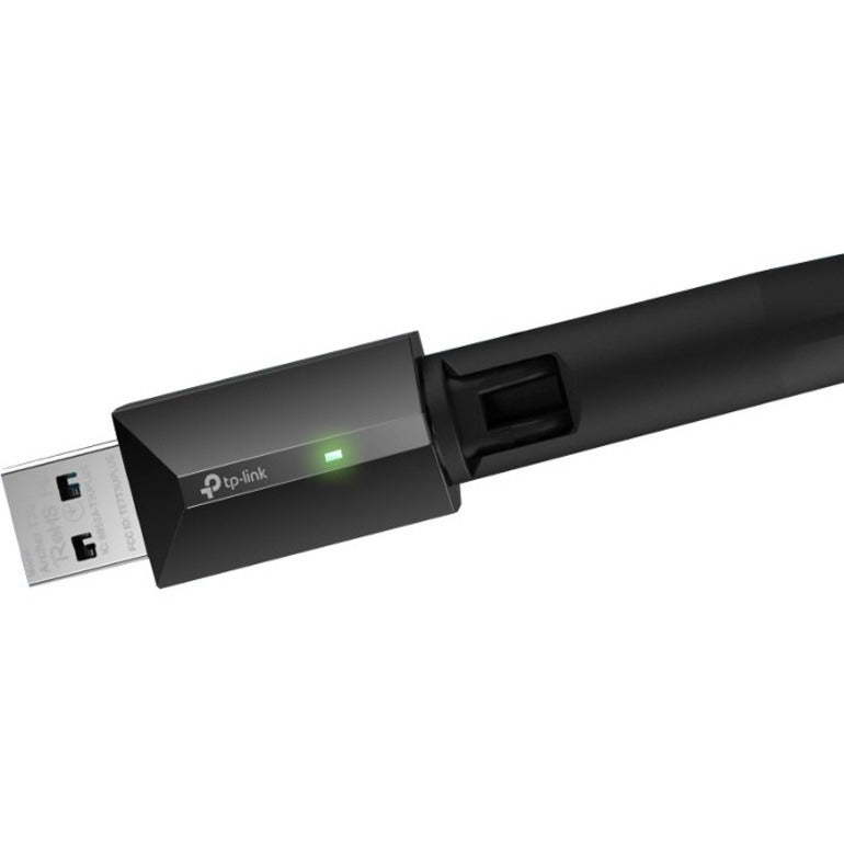 TP-Link Archer T3U Plus - IEEE 802.11ac Dual Band Wi-Fi Adapter for Desktop Computer/Notebook — Archer T3U Plus
