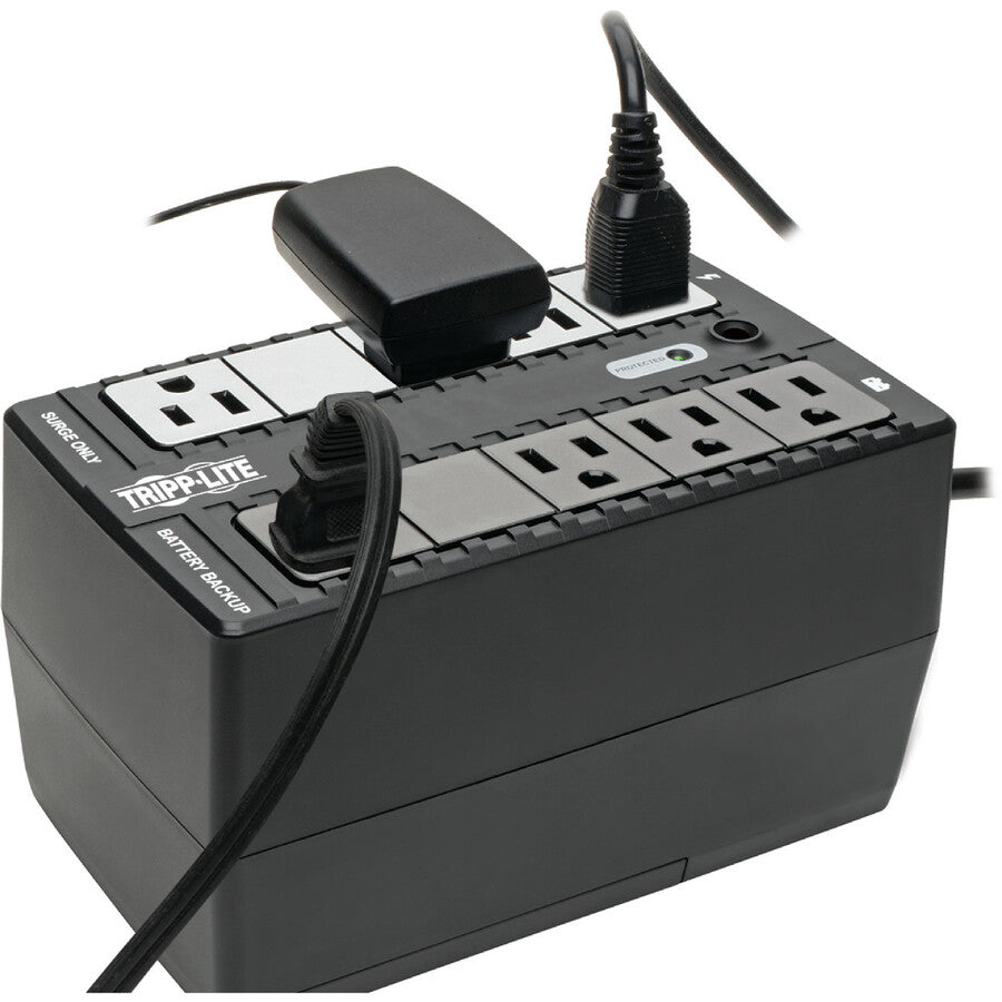 Eaton Tripp Lite Series Standby UPS 450VA 255W - 8 5-15R Outlets, 120V, 50/60 Hz, 5-15P Plug, Desktop/Wall Mount — BC450