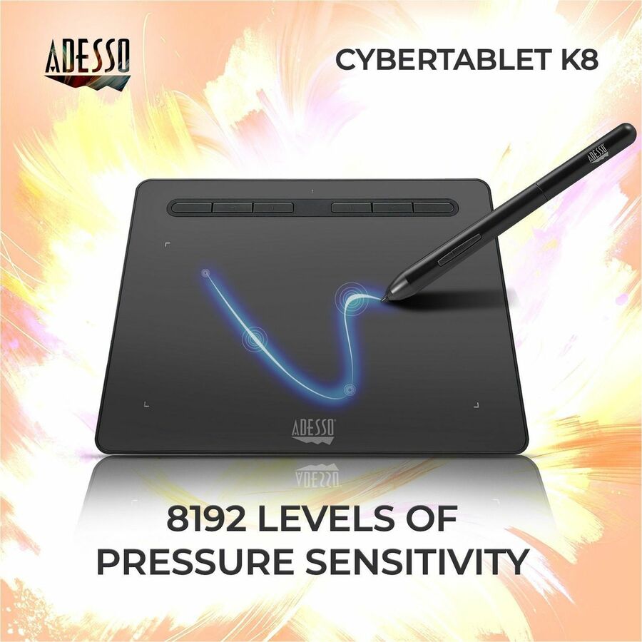 Adesso 8" x 5" Graphic Tablet — CybertabletK8