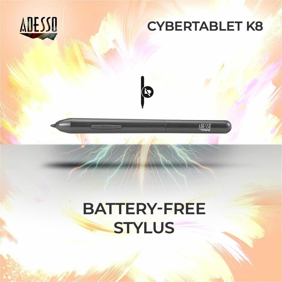 Adesso 8" x 5" Graphic Tablet — CybertabletK8