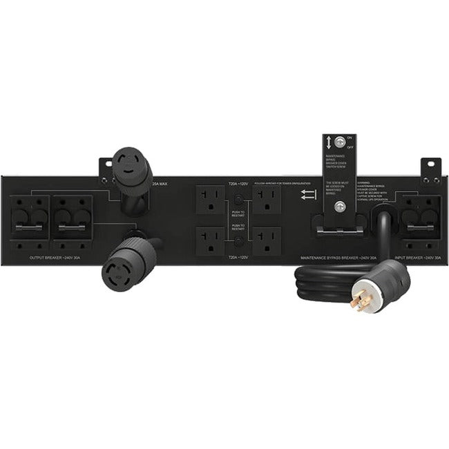 Vertiv Liebert POD PD5 - (4) NEMA 5-15/20R| (1) NEMA L14-30R| (1) NEMA L6-30R| UPS Maintenance Bypass for GXT5 (PD5-001) — PD5-001