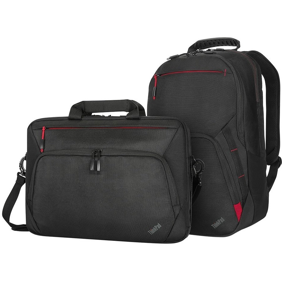 Lenovo Essential Plus Carrying Case Rugged (Backpack) for 15.6" Notebook - Black — 4X41A30364