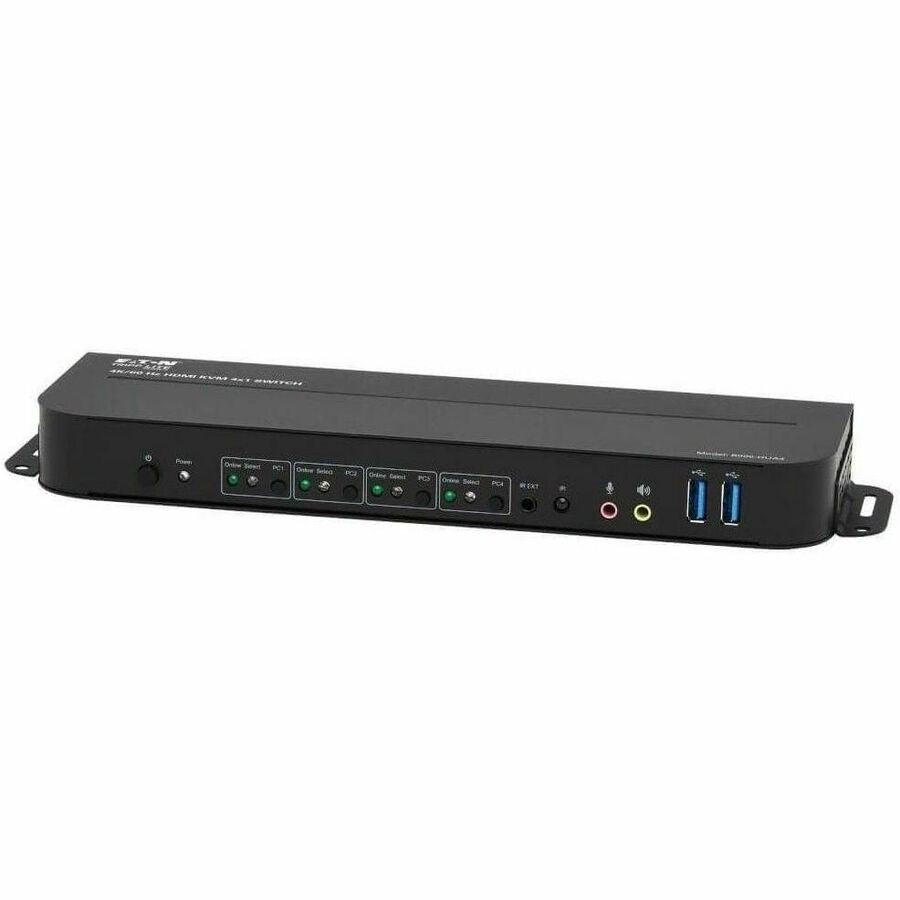 Eaton Tripp Lite Series 4-Port HDMI/USB KVM Switch - 4K 60 Hz, HDR, HDCP 2.2, IR, USB Sharing — B005-HUA4