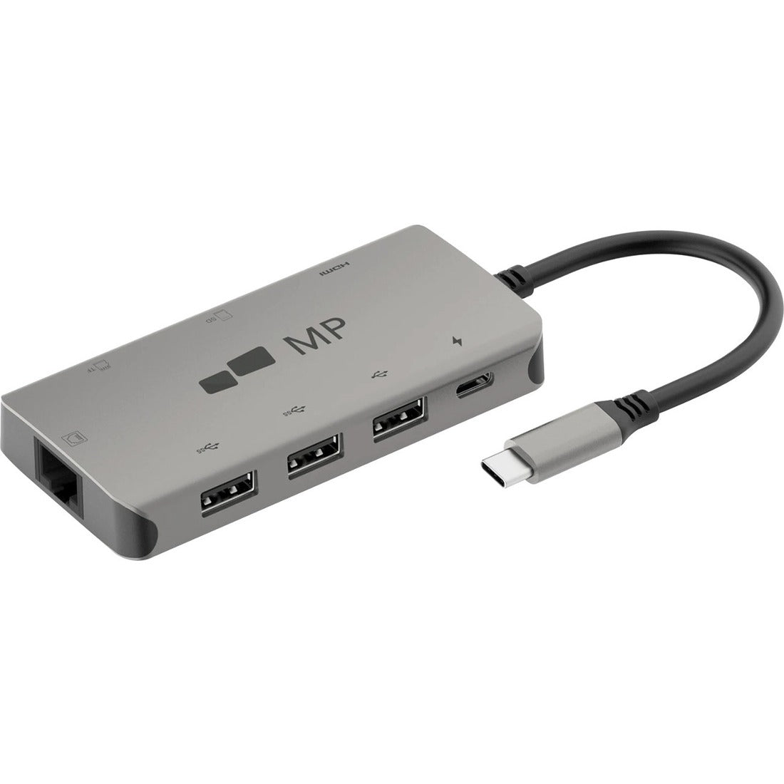 Mobile Pixels 8 in 1 USB-C Hub with 4K HDMI — 104-1001P01
