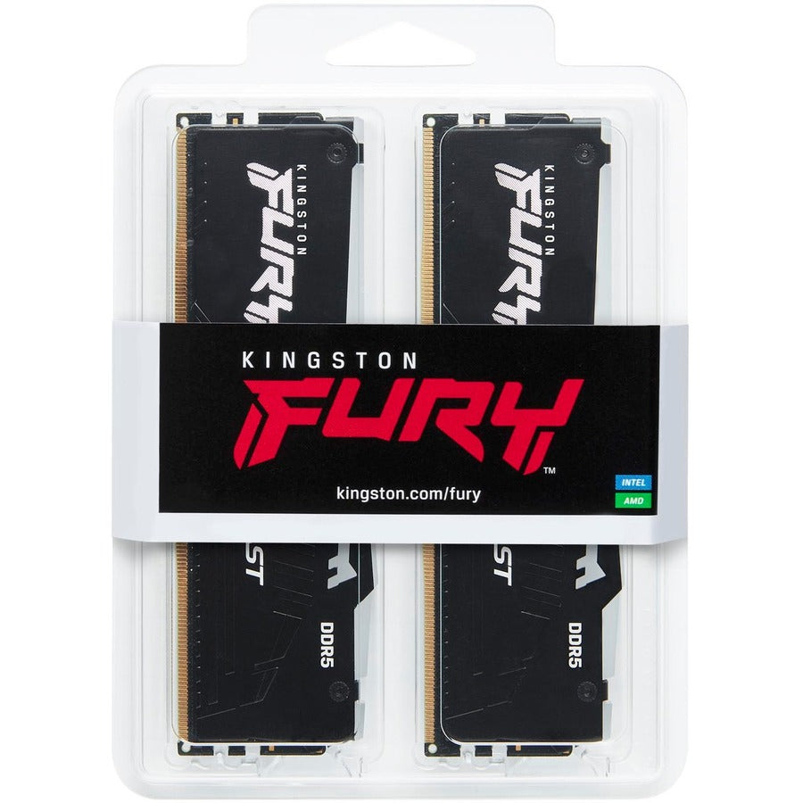 Kingston FURY Beast 32GB (2 x 16GB) DDR5 SDRAM Memory Kit — KF556C40BBAK2-32