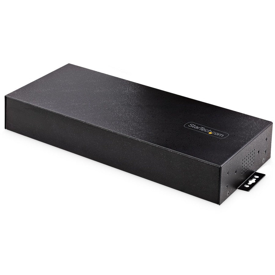 StarTech.com 16-Port Industrial USB 3.0 Hub 5Gbps, Mountable, Terminal Block Power Up to 120W Shared, USB Charging, Dual-Host Hub/Switch — 5G16AINDS-USB-A-HUB