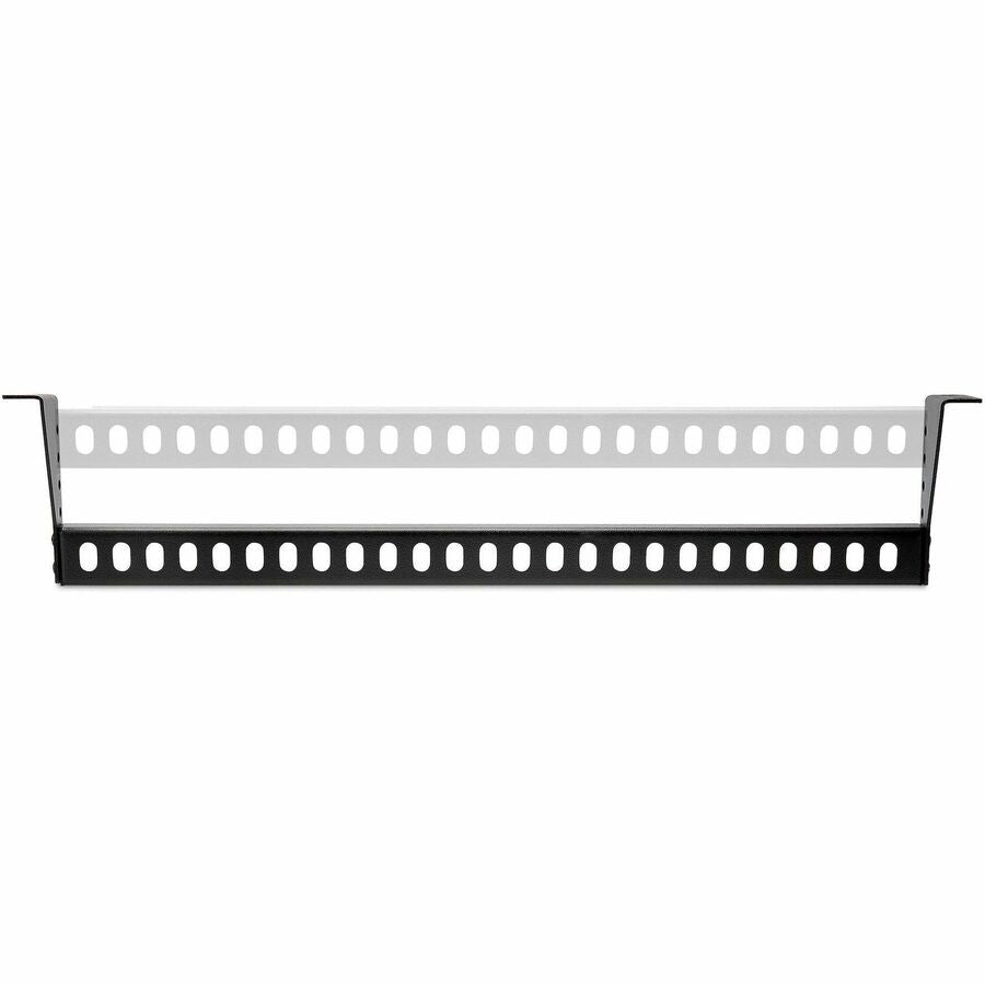 StarTech.com 1U Horizontal Cable Management Bar w/Adjustable Depth, 19" Rack-Mountable Lacing Bar For Organized Racks/Cabinets/Patch Panel — 12S-CABLE-LACING-BAR