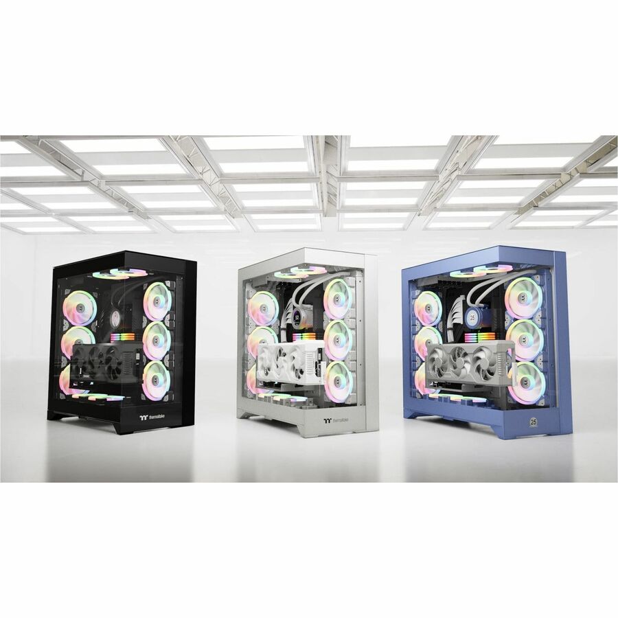 Thermaltake CTE E600 MX Snow Mid Tower Chassis — CA-1Y3-00M6WN-00
