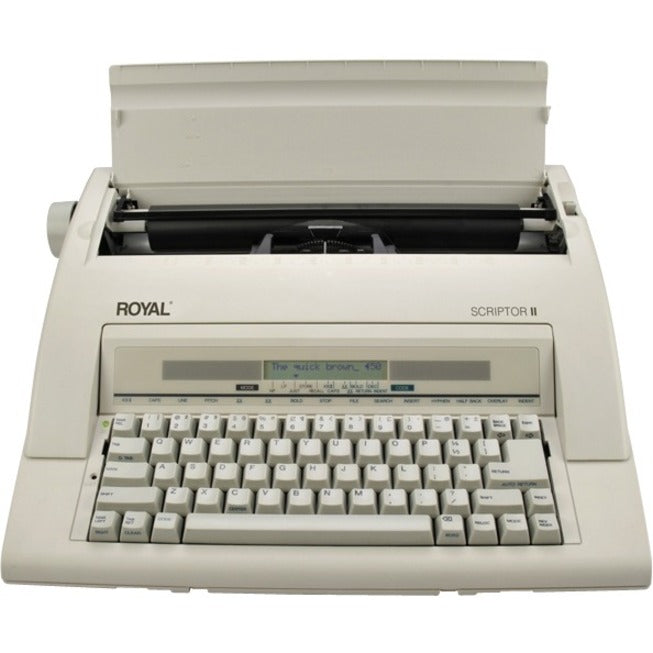 Royal Portable Electronic Typewriter With Memory an Display — 69147T