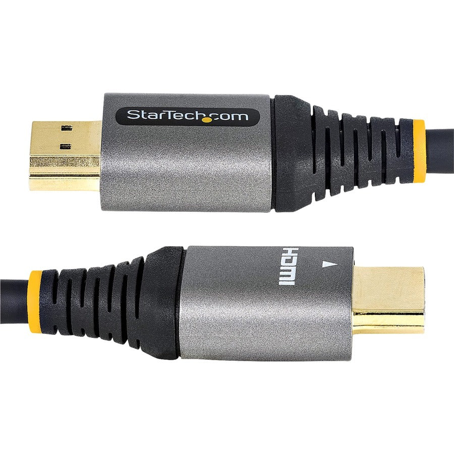 StarTech.com 20in (0.5m) Premium Certified HDMI 2.0 Cable, High-Speed Ultra HD 4K 60Hz HDMI with Ethernet, HDR10, UHD HDMI Monitor Cord — HDMMV50CM
